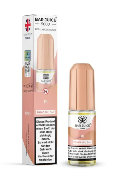 Bar Juice 5000 Salt Pfirsich Ice 10ml 20mg